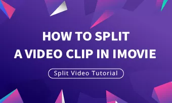how to split a video in imovie