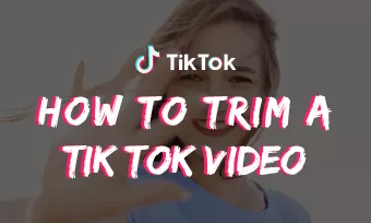 how to trim tiktok video