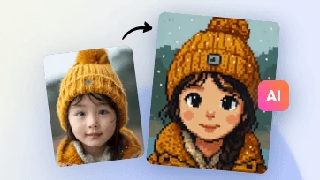 image to pixel art ai