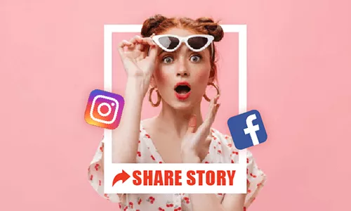 instagram to facebook story