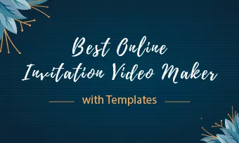 invitation video maker with templates