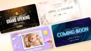invitation video templates