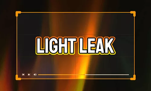 light leak overlay