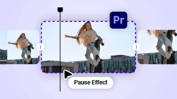 pause effect premiere pro