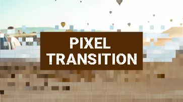 pixel transition