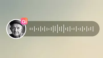 recreate deceased voice