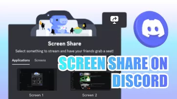 share screen on discord