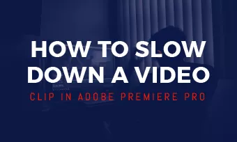 slow down video in premiere