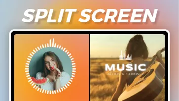 split screen music video