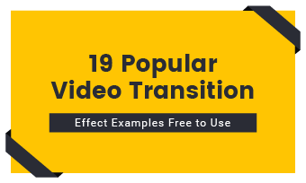 Free Video Transitions: Add motion in between clips