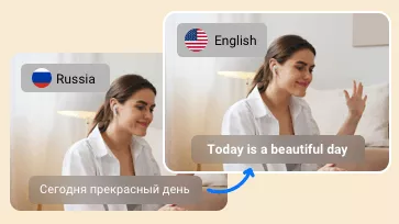 translate russian video to english