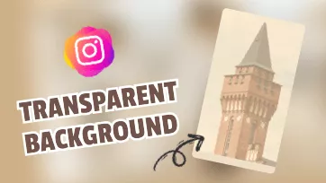 transparent background instagram story