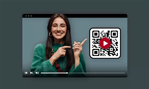 turn video into qr code