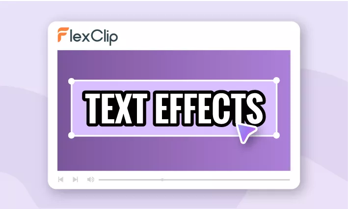 video editor with text effects