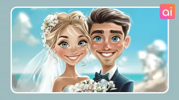 wedding caricature maker