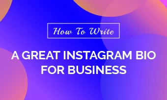 write a great instagram bio for business