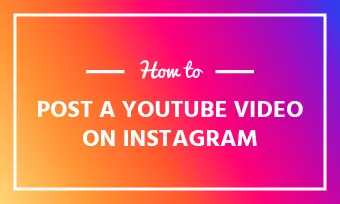 youtube video to instagram