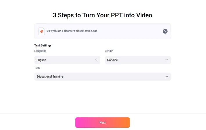 Upload PowerPoint to FlexClip