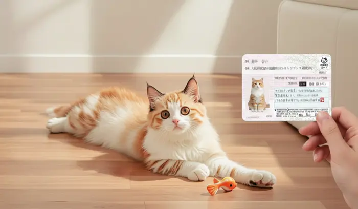 動物の証明写真