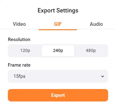 Edit Video as GIF