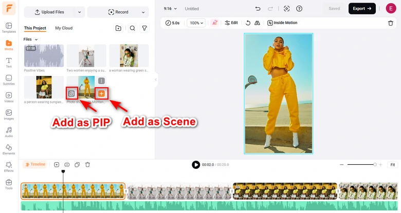 Add Resources to the Timeline