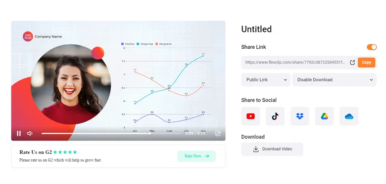 Share Data Visualization Video