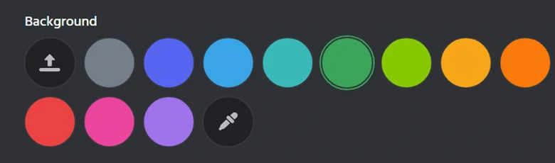 Select a Background Color of Your Icon