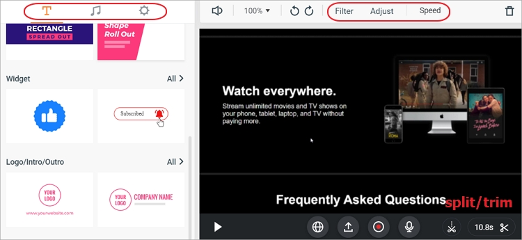 How to Edit Recorded Video - Step 2