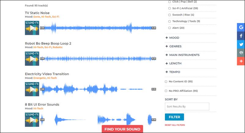 Soundboard - TunePocket Online Sound Effects Board [Free]