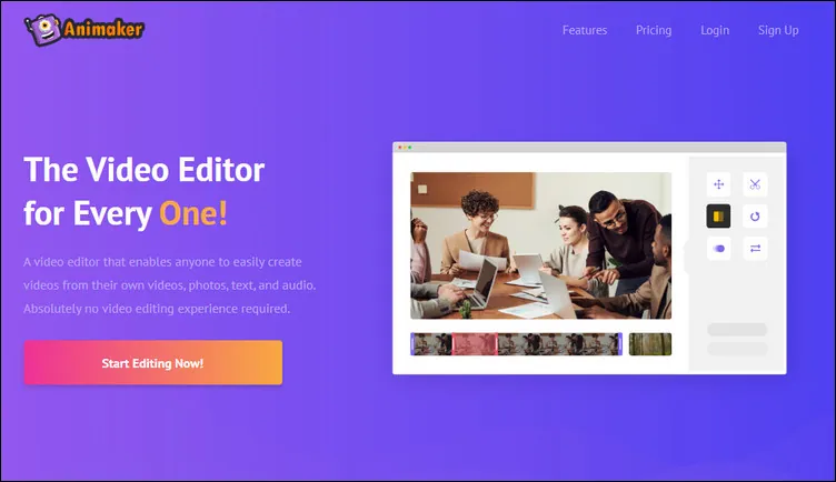 Drag and Drop Video Editor: Animaker