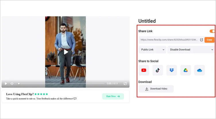 Edit the Clips Together into a Dress Change Video - Share
