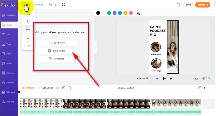How to Add Dual View on a Prerecorded Video - Upload