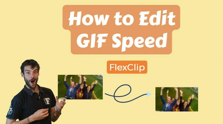 Edit GIF Speed with FlexClip Online
