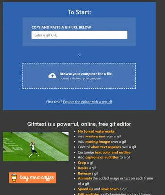 Edit GIF Speed with Gifntext.com