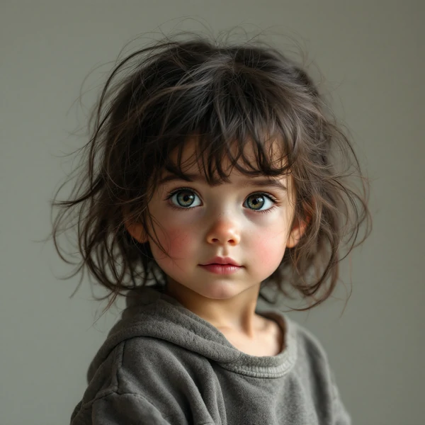 Messy Hair Photo - Example Image