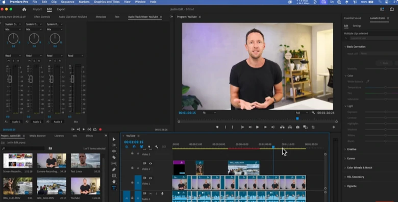 Adobe Premiere Pro OBS Video Editor 