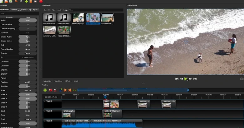 OpenShot OBS Video Editor 