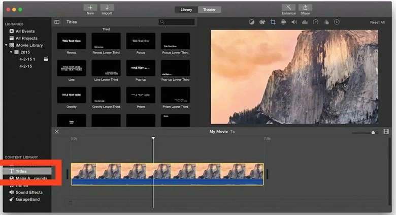 How to Add Text in iMovie 