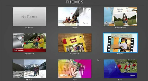 How to Change Themes in iMovie