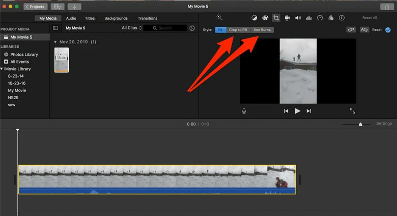 How to Cut video in iMovie