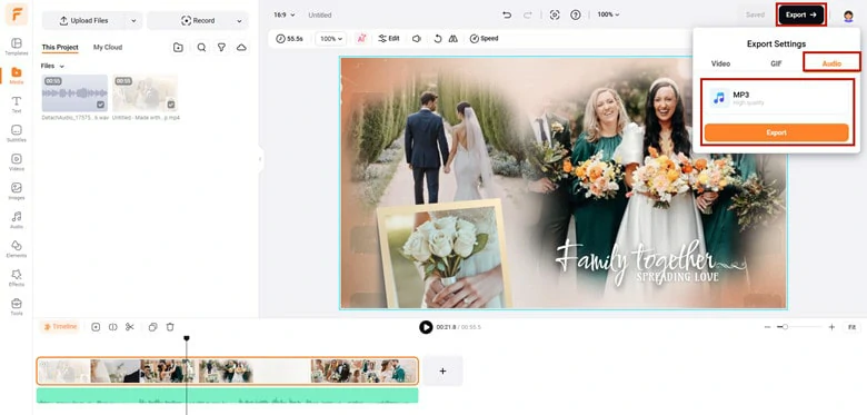 Download and Save the Audio as an MP3 File