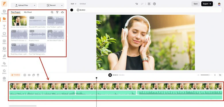 Match the Audio Length and Arrange the Sequence