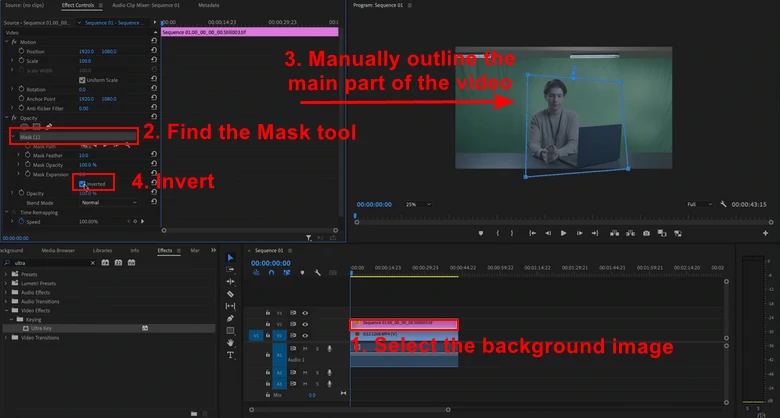 Extend Video Background with Premiere Pro