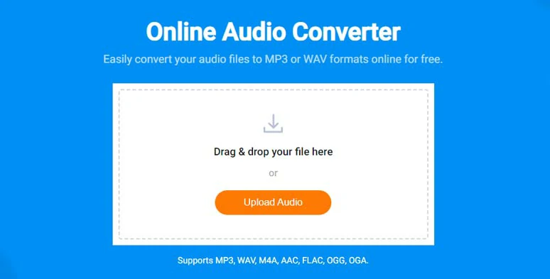Convert extracted WAV audio file to MP3 file for free