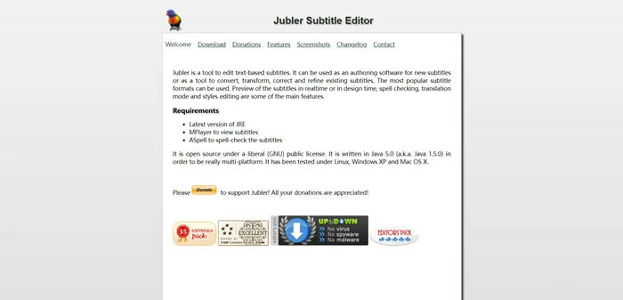 Extract Subtitles Online with Jubler