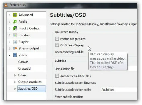 VLC to Extract Subtitles