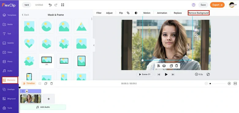 Face Swap Video Editor Online: FlexClip-2-1