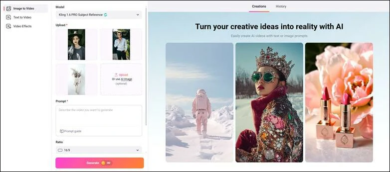 Optionally Upload a Background Photo and Romantic Elements for Your Love Story