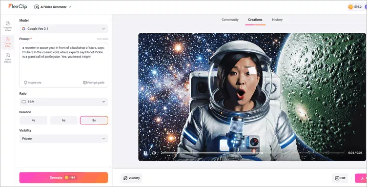 Generate AI News Video Footage from Text