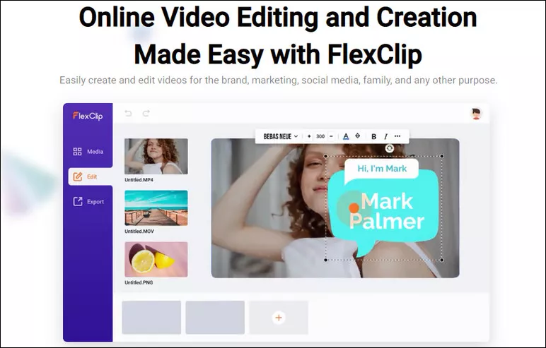 Free Online Fan Edits Maker - FlexClip